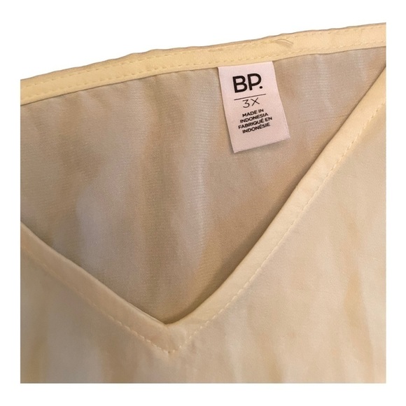 BP light yellow lightweight spaghetti strap cami - Picture 6 of 16